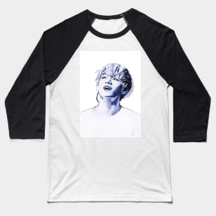 BTS V Watercolour Design by NiamhYoungArt Baseball T-Shirt